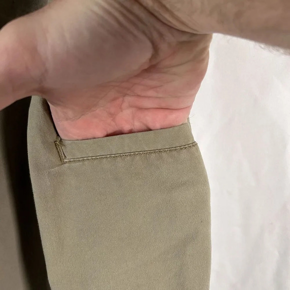 Wrangler Shorts Men's 48 Brown Pockets Cotton Blend 9.5" Inseam Button Zip - Picture 9 of 10